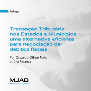 Transação Tributária nos Estados e Municípios